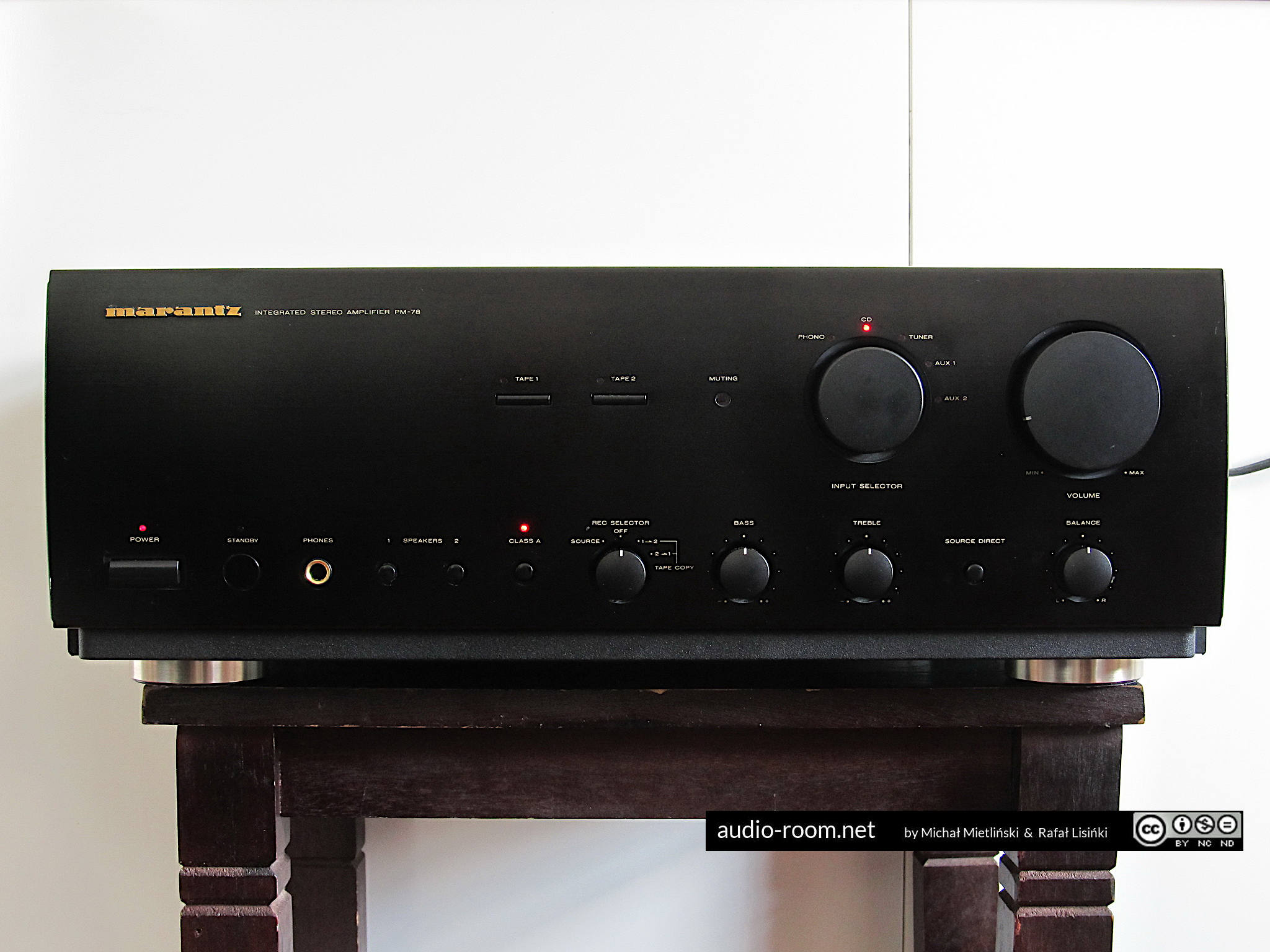 Marantz PM-78 inegrated amplifier: Ents would approve | Audio-room