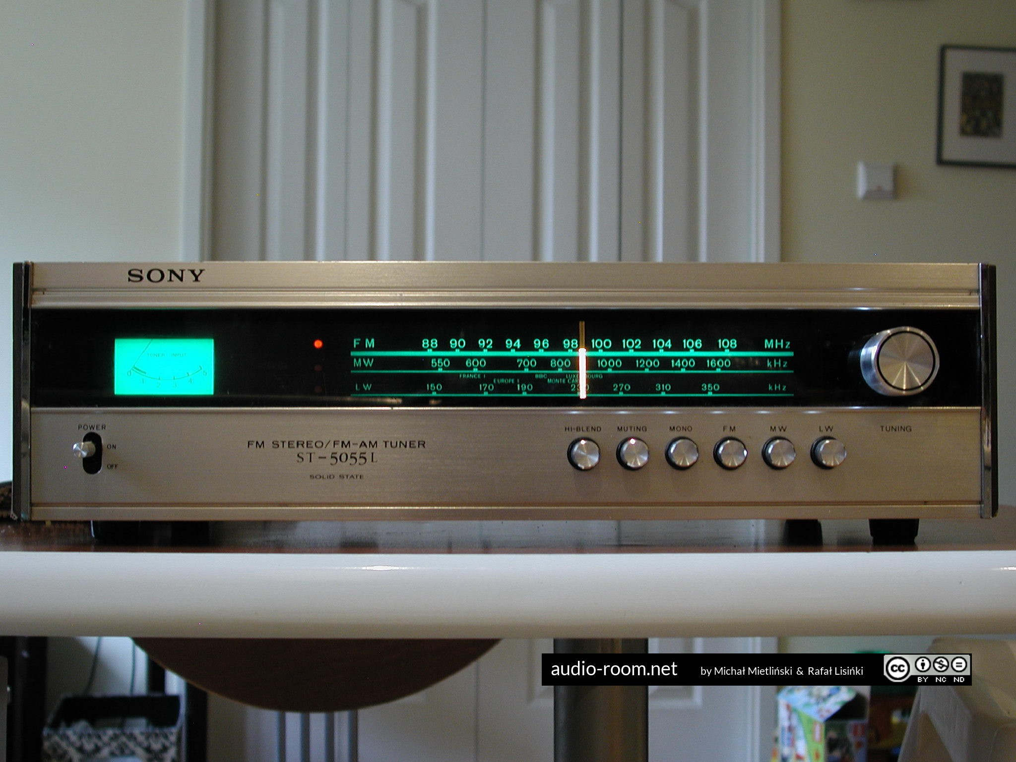 Sony ST-5055/ST-5055L radio tuner: a great companion to the 